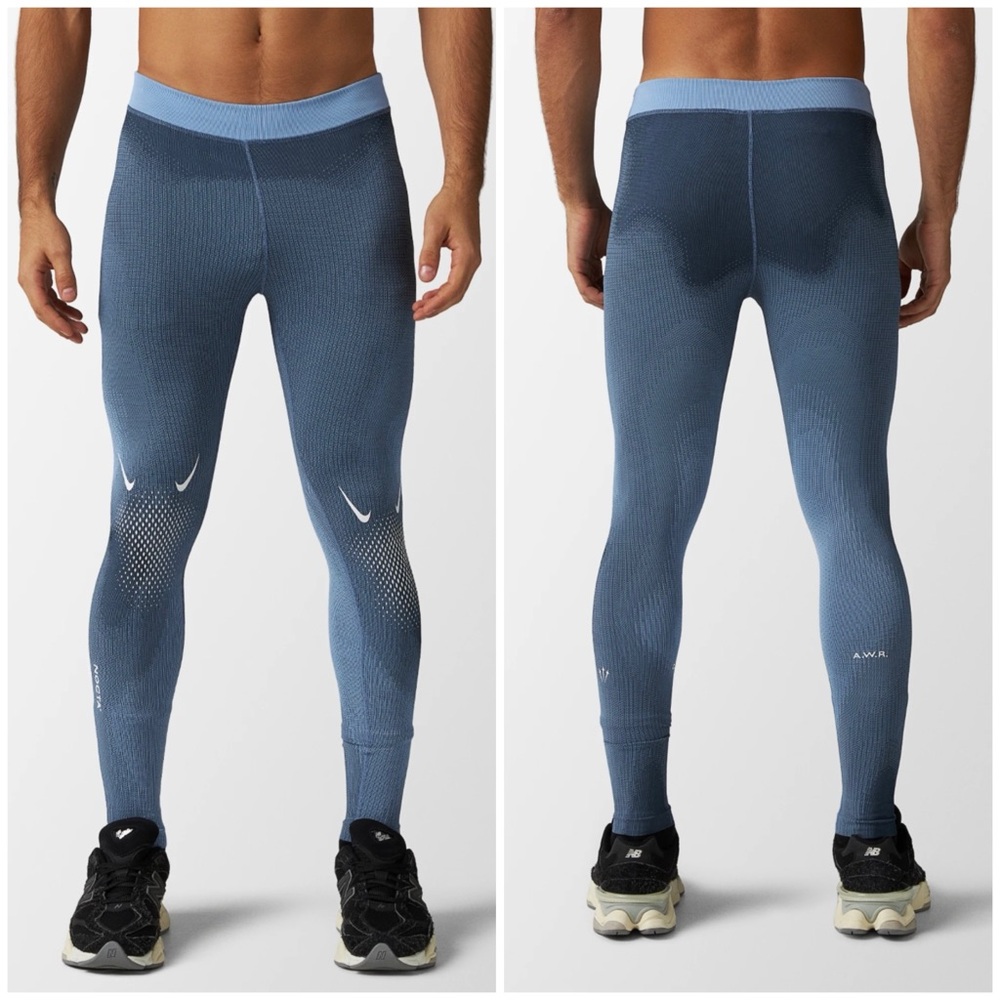 Nike Nocta x Drake Dri-fit Tights Medium Cobalt Bliss Blue Joggers Skinny - Picture 1 of 9